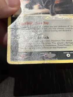 Umbreon 17/17 POP Series 5 Holo Rare Holo Pokemon TCG Card 2007 70 HP - Image 4