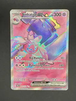 Tinkaton ex 240/193 Sv02: Paldea Evolved Holo Full Art pokemon card 2023 - Image 3