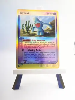 Pokemon cards: Wynaut, 54/100, Sandstorm, Reverse Holo, (LP) - Image 1