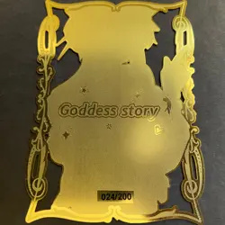 Goddess Story Gold METAL Card - Serial Number #/200! Yor Spy X Girl Anime - Image 5