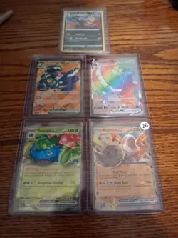 Pokemon Card Lot Venusaur ex Regirock ex Copperajah VMAX Rainbow Revavroom Holo - Image 1