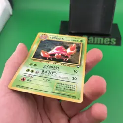 Parasect Vending Series Glossy Japanese Promo Pokemon Card LP - Image 4