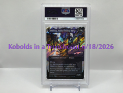 Final Fantasy MTG Zenos Yae Galvus/Shinryu Borderless Surge Foil #529 PSA 10 - Image 2