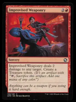 Improvised Weaponry 150 Adventures in the Forgotten Realms Magic: The Gathering - Image 1