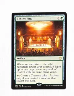 Boxing Ring ~ MTG New Capenna Commander ~ 091/093 - Image 1