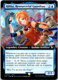 Rikku, Resourceful Guardian (Extended Art) Commander: FINAL FANTASY, 145 NM - Image 1