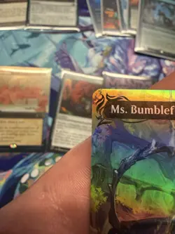 Magic: The Gathering - Ms. Bumbleflower BLC 0103 Borderless Raised Foil English - Image 3
