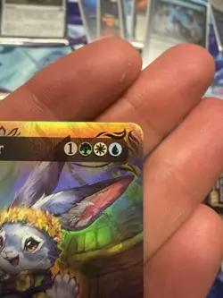 Magic: The Gathering - Ms. Bumbleflower BLC 0103 Borderless Raised Foil English - Image 4