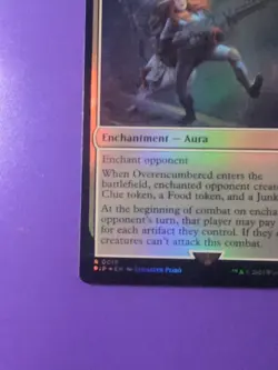 Mtg - Overencumbered - Foil - Free P+P - Image 4