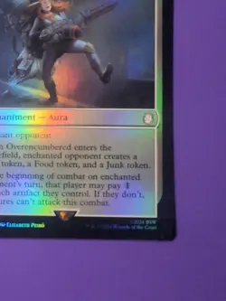 Mtg - Overencumbered - Foil - Free P+P - Image 5