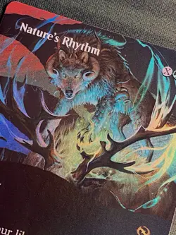 Nature’s Rhythm Borderless Foil R 0349 TDM MTG NM+ - Image 4