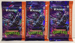 3 - NEW Magic The Gathering TEENAGE MUTANT NINJA TURTLES Collector Booster TMNT - Image 1