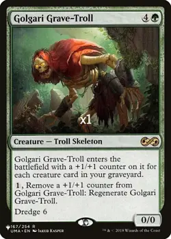 Golgari Grave-Troll - MTG -Ultimate Masters - NM - Image 1