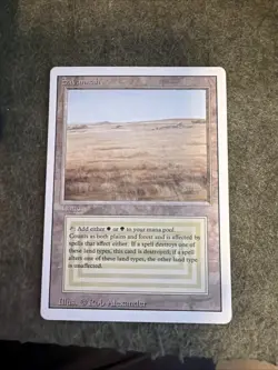 MTG Savannah Revised Edition Regular Dual Land - Image 1