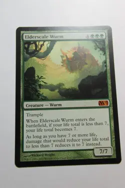 MTG Elderscale Wurm x1- -Magic 2013-Lightly Played - Image 1