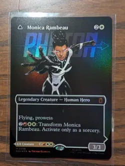MTG - [MSH - 356] Monica Rambeau (Borderless Foil) (0356) - Marvel Super Heroes - Image 1