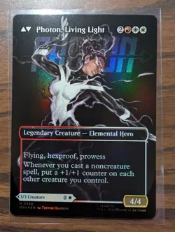 MTG - [MSH - 356] Monica Rambeau (Borderless Foil) (0356) - Marvel Super Heroes - Image 2