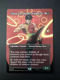 Shang-Chi, Master of Kung Fu (Borderless) (0370) Marvel Super Heroes Foil - Image 1