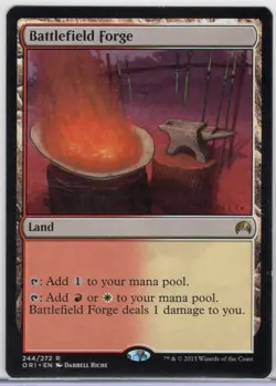 1x Battlefield Forge - Magic Origins - Near Mint - Image 1