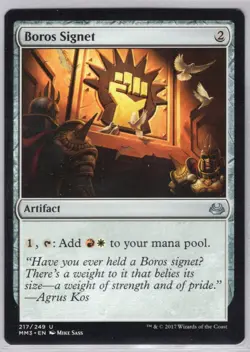1x Boros Signet - Modern Masters 2017 - Near Mint - Image 1