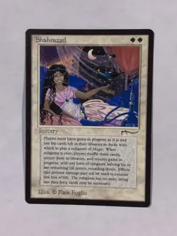 MTG Shahrazad Arabian Nights English. "Hot" - Image 1