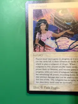 MTG Shahrazad Arabian Nights English. "Hot" - Image 4