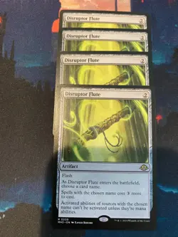 MTG Modern Horizons 3 Disruptor Flute x 4 - Image 1