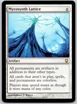 Mycosynth Lattice 130 Rare Darksteel Magic: The Gathering LP - Image 1