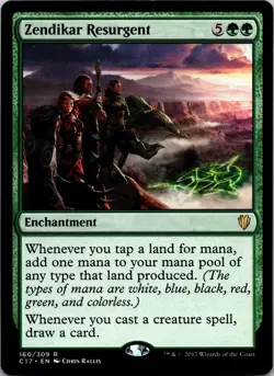 Zendikar Resurgent 160 Rare Commander 2017 MTG Near Mint - Image 1
