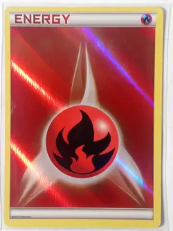 Fire Energy Reverse Holo 2013 Pokemon Card - Image 1