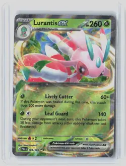 Lurantis ex 004/084 Double Rare Pitch Black Pokemon Holo Near Mint - Image 1