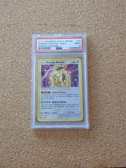 2017 Pokemon Sun & Moon Shining Legends Shining Arceus Holo PSA 9 - Image 1