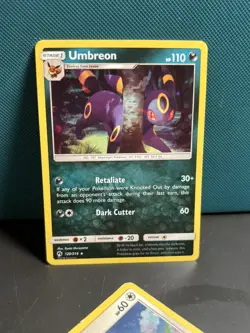 Pokemon TCG Umbreon 120/214 Cosmos Holo Rare - Lost Thunder - Image 1