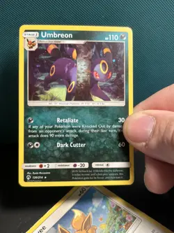 Pokemon TCG Umbreon 120/214 Cosmos Holo Rare - Lost Thunder - Image 2