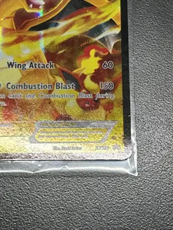 Pokemon TCG Charizard EX XY121 Black Star Promo Full Art Holo Card 2016 MP - Image 4