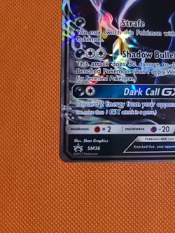 Umbreon GX SM36 Sun & Moon Ultra Rare Holo Promo Pokemon Card - Image 5