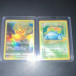 Pokemon TCG Pokemon Pikachu Crown Zenith & Venusaur Celebrations (MINT) - Image 1