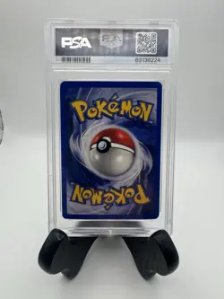 Pokemon Rocket's Hitmonchan Gym Heroes 1st Edition Holo Rare #11 PSA 8 SWIRL - Image 2