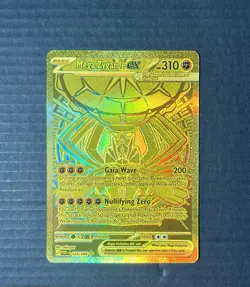 Pokemon TCG Mega Zygarde EX hyper Rare Gold 124/088 Perfect Order NM EASY PSA 10 - Image 3