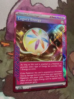 Pokemon TCG Twilight Masquerade Ace Spec Rare Holo Legacy Energy 167/167 - Image 1