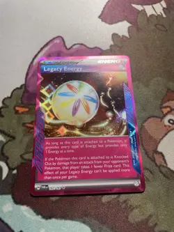 Pokemon TCG Twilight Masquerade Ace Spec Rare Holo Legacy Energy 167/167 - Image 2
