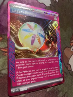 Pokemon TCG Twilight Masquerade Ace Spec Rare Holo Legacy Energy 167/167 - Image 4