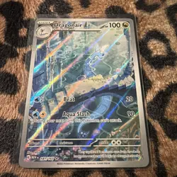 Pokemon TCG Dragonair 181/165 SV Scarlet & Violet 151 IR Full Art Holo ENG - Image 1