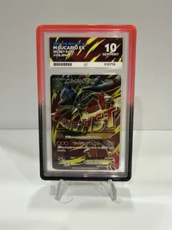 M Lucario Ex 176/171 Ace 10 The Best Of XY secret Rare Japanese - Pokemon TCG - Image 1
