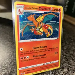 Pokemon TCG Special Delivery Charizard SWSH075 Sword & Shield Promo NM - Image 2