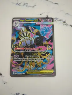Pokemon Mega Chandelure EX 099/084 Full Art Ultra Rare - Image 1