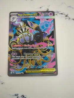 Pokemon Mega Chandelure EX 099/084 Full Art Ultra Rare - Image 2