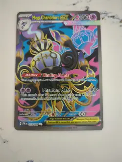 Pokemon Mega Chandelure EX 099/084 Full Art Ultra Rare - Image 5