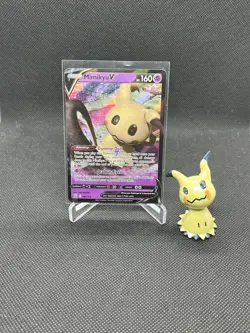Pokemon TCG Mimikyu V Sword & Shield - Battle Styles 062/163 Holo Ultra Rare - Image 1