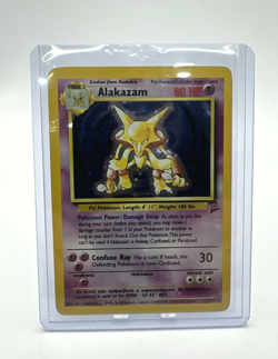 Pokemon Alakazam Holo Rare Base Set 2 1/130 - HP - Image 1
